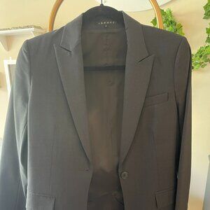 Theory Navy Work Blazer Size 6